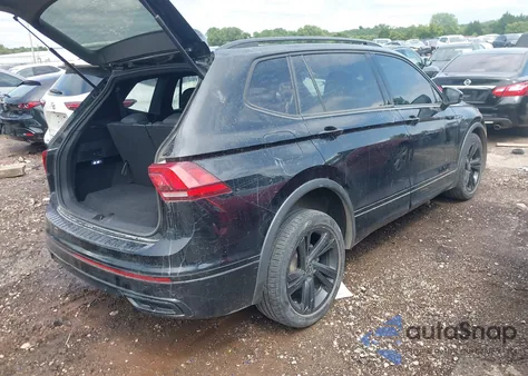 2023 Volkswagen Tiguan 2.0T Se R-Line Black из США, поврежденный, VIN 3VVCB7AX2PM079191